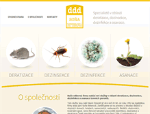 Tablet Screenshot of dddritterova.cz